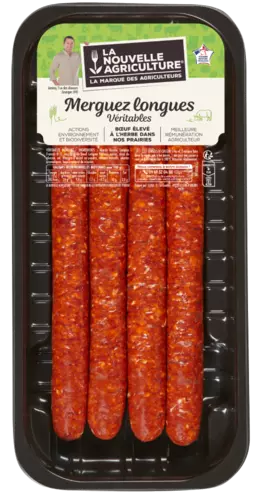 Les merguez véritables longues La Nouvelle Agriculture®