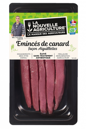 LES ÉMINCÉS DE CANARD FAÇON AIGUILLETTES LA NOUVELLE AGRICULTURE®